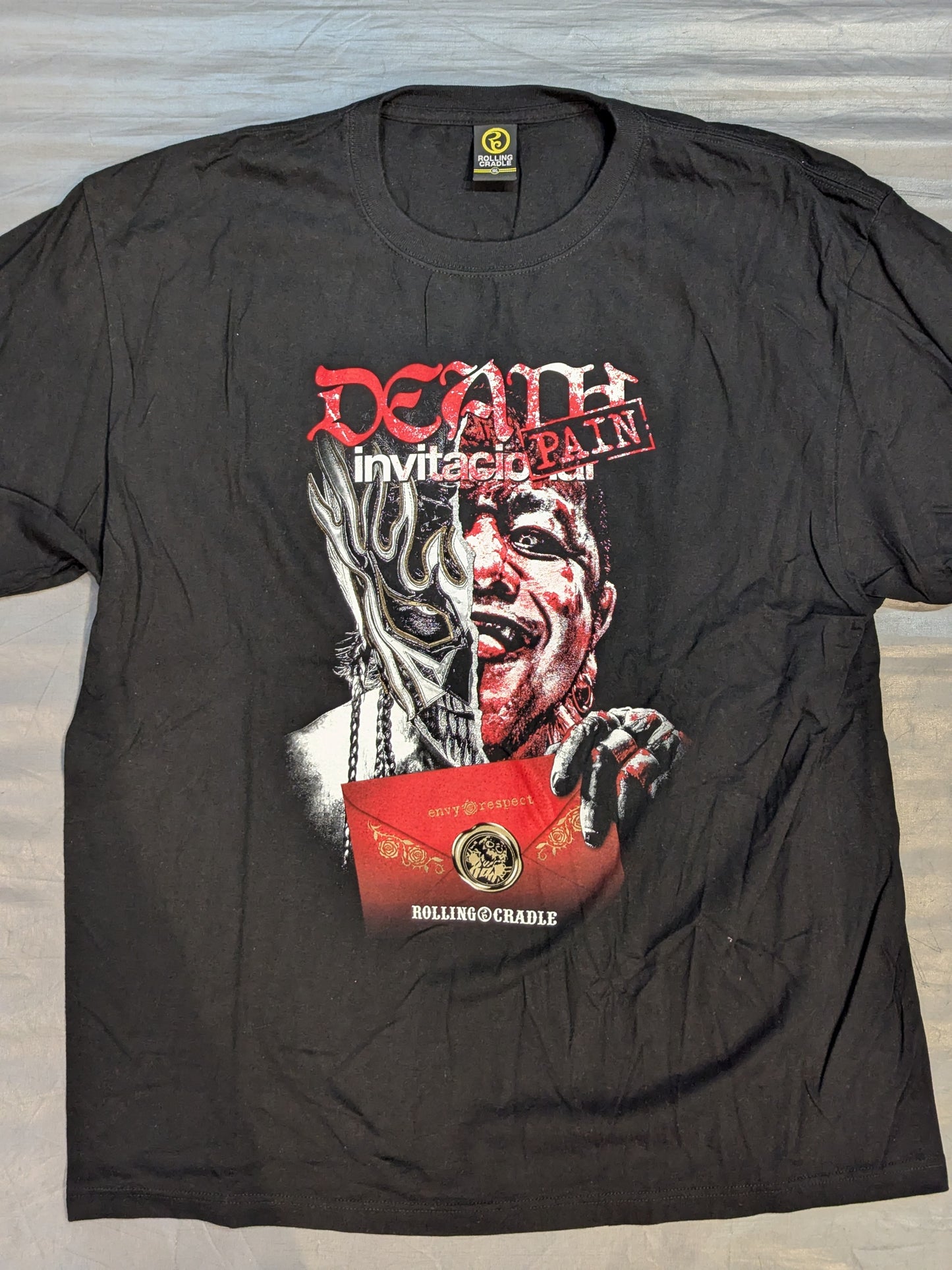 エル・デスペラード×葛西純「"DEATH PAIN" invitacional」Tシャツ