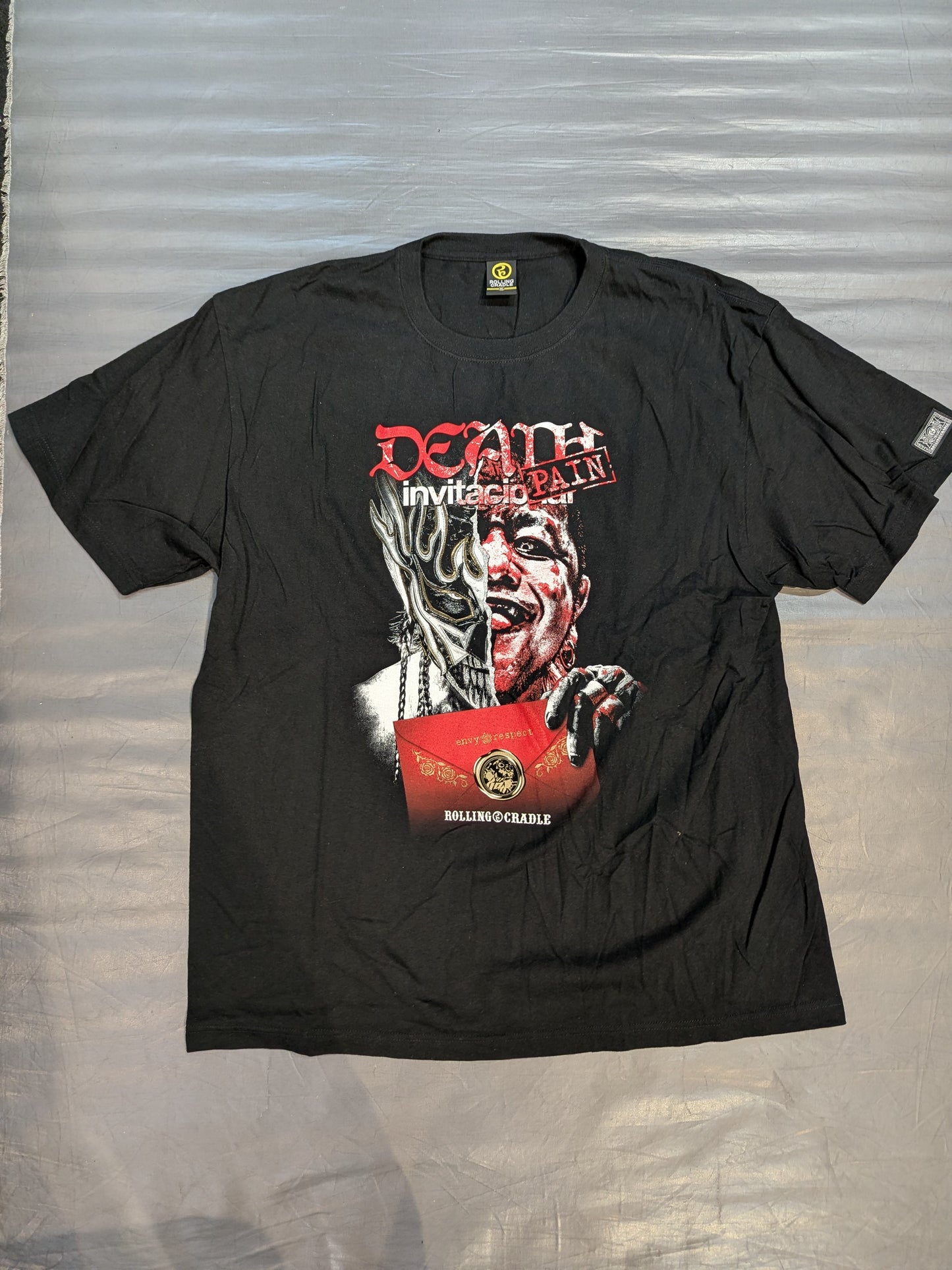 エル・デスペラード×葛西純「"DEATH PAIN" invitacional」Tシャツ