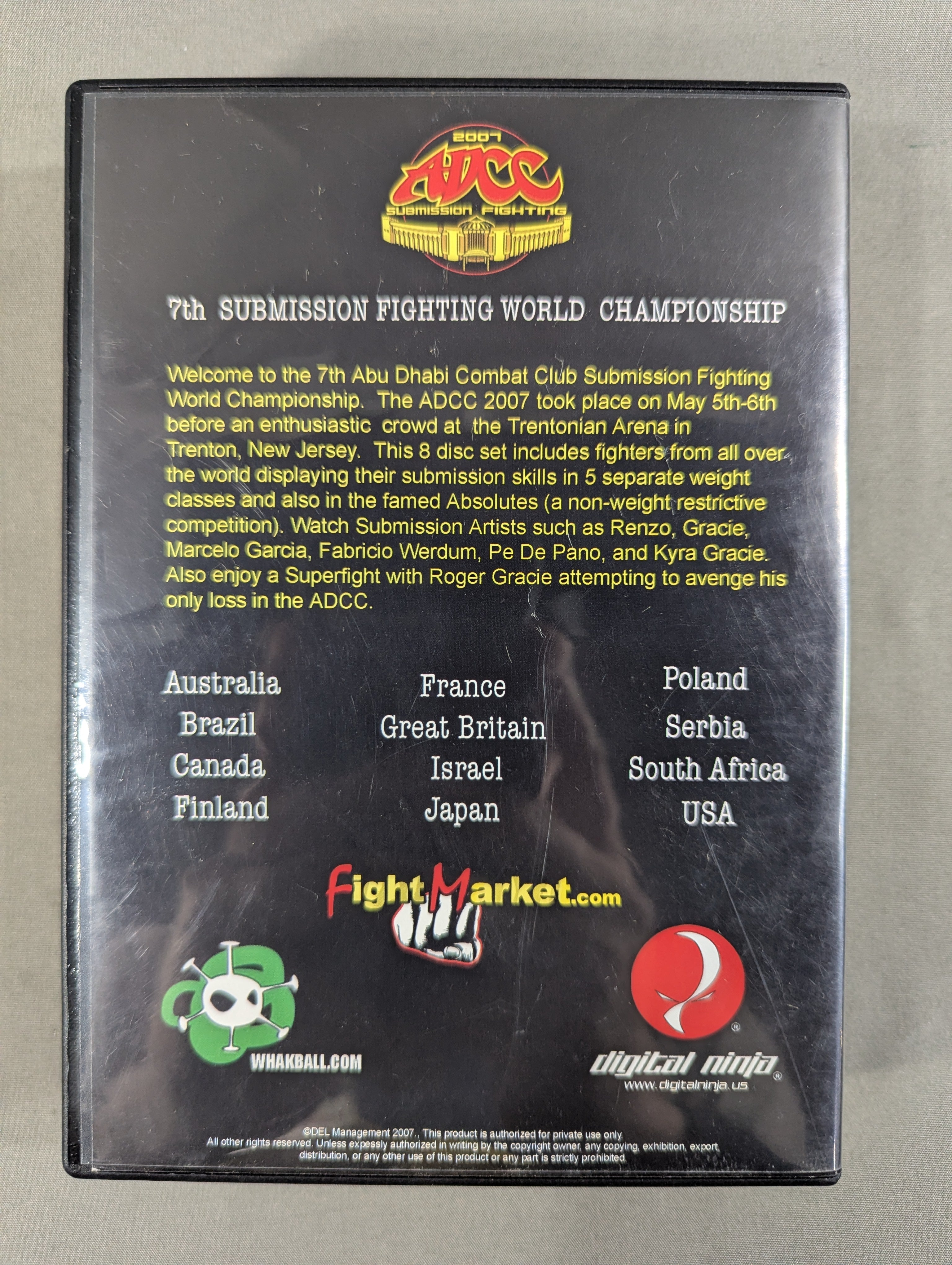 ADCC 2007 SUBMISSION FIGHTING ☆7th SUBMISSION WORLD CHAMPIONSHIP