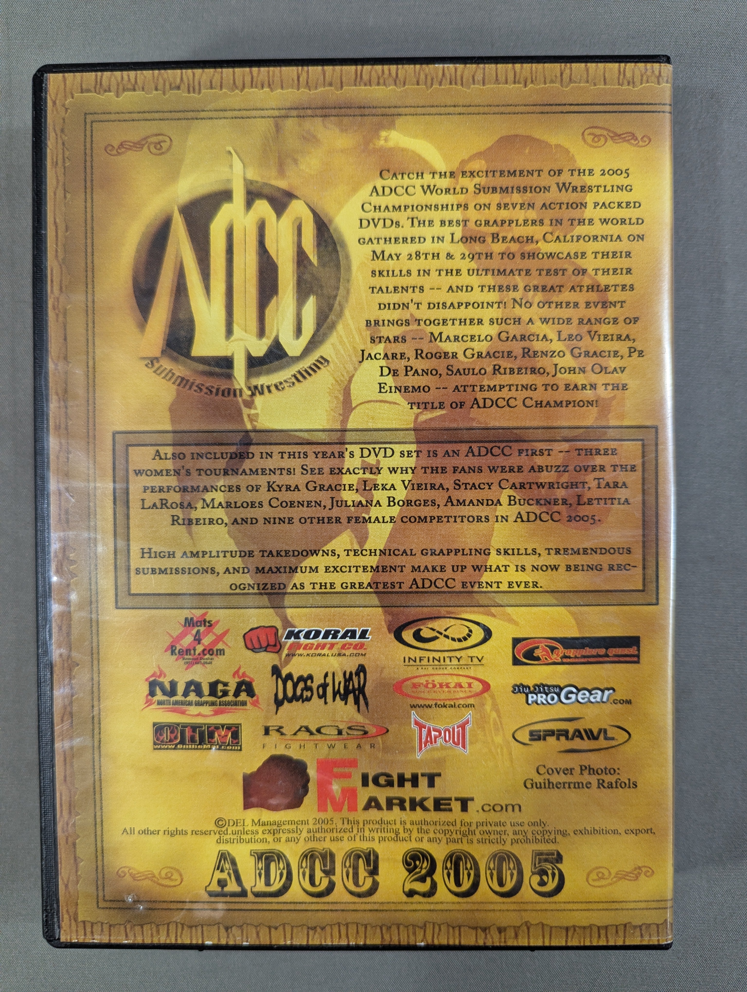 【中古】 ADCC 2005 vol．1 格闘技 ADCC 2005 ☆WORLD SUBMISSION WRESTLING CHAMPIONSHIP☆ – 闘道館