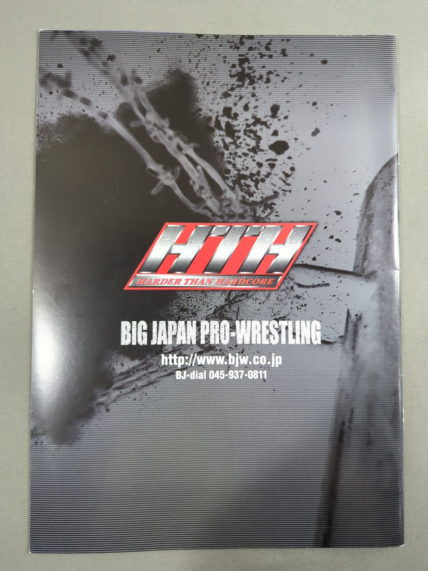 [MEN'S Teio hand signed autograph ] BJW Big Japan Pro Wrestling (2003~2004)