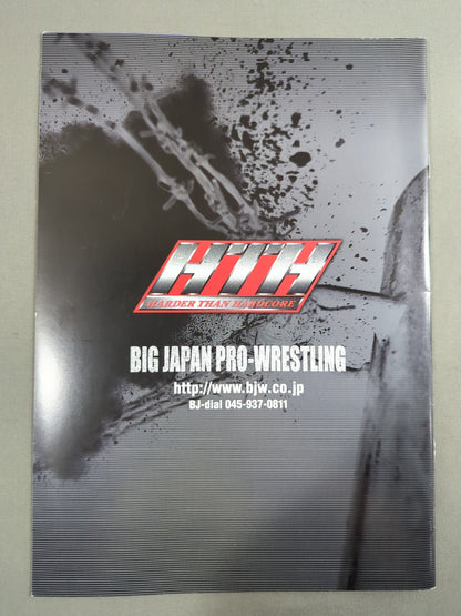 [MEN'S Teio hand signed autograph ] BJW Big Japan Pro Wrestling (2003~2004)