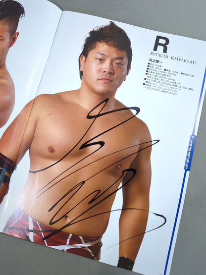 [29 fighters hand signed autograph 】Big Japan Pro Wrestling  BJW ONE BJ
