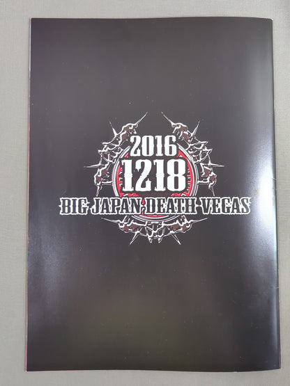 [11 fighters hand signed autograph Big Japan Pro Wrestling  BIG JAPAN DEATH VEGAS 2016