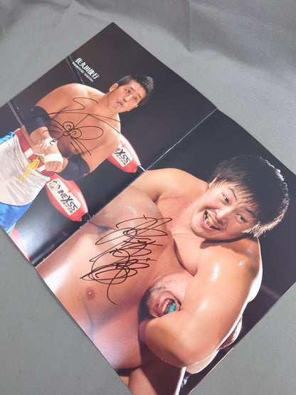 【16選手直筆サイン入り】大日本プロレス 迎春 2016 NEWYEAR AUTOGRAPH ALBUM