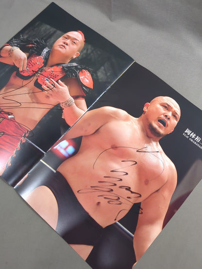 【16選手直筆サイン入り】大日本プロレス 迎春 2016 NEWYEAR AUTOGRAPH ALBUM