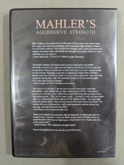 ★MAHLER'S AGGRESSIVE STRENGHT★ KETTLEBELL SOLUTION FOR SPEED AND EXPLOSIVE STRENGHT