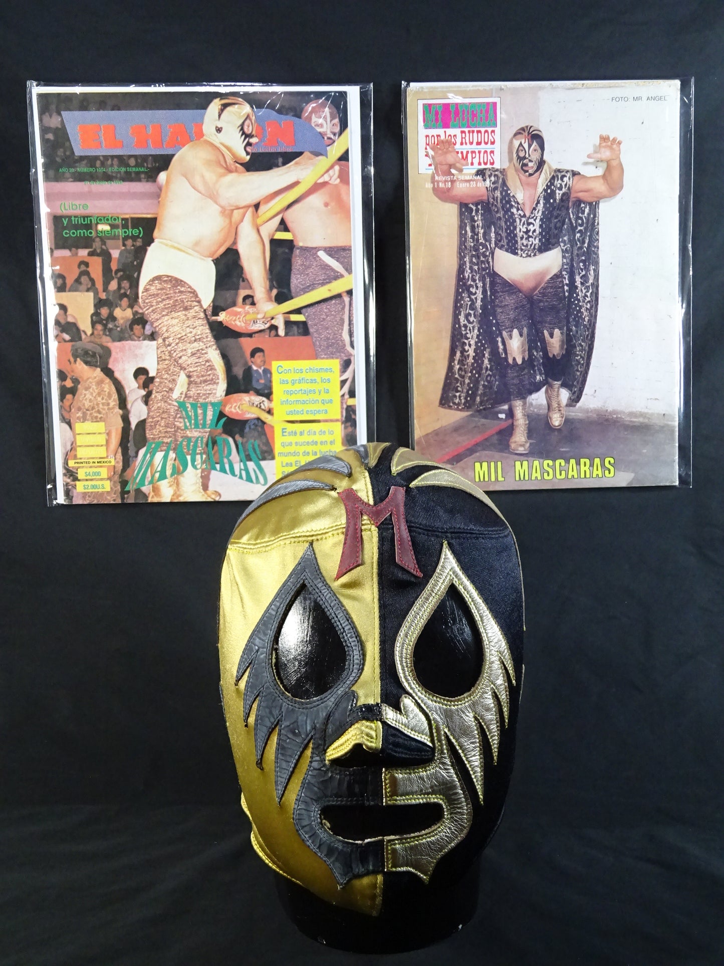 ★Mil Mascaras early 1990s worn by him !! ★