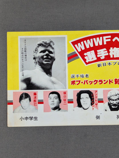 ★ First Major Title Match ★: NWF Heavyweight Fighters Rights & WWWF Junior Heavyweight fighters rights