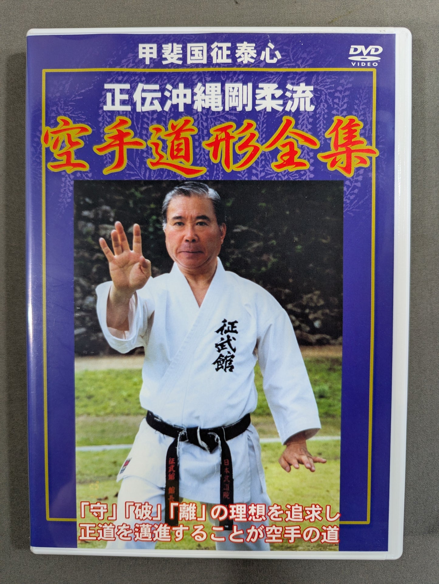 ★甲斐国征泰心★ 正伝沖縄剛柔流 空手道形全集