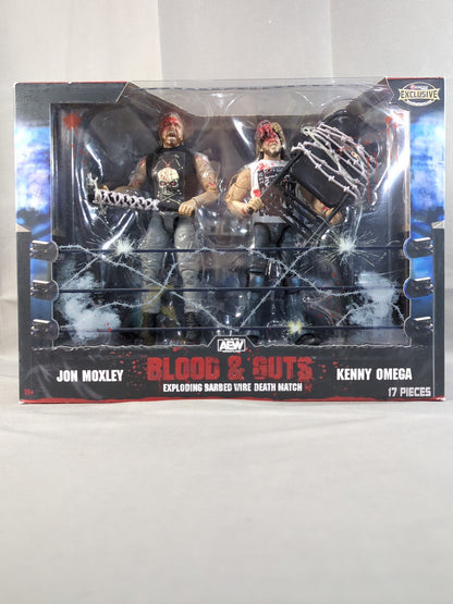 ★爆破有刺鉄線デスマッチ★　ケニー・オメガ＆ジョン・モクスリー　★Ringside Collectibles★