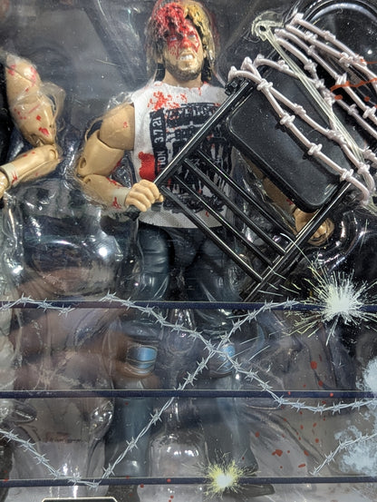 ★爆破有刺鉄線デスマッチ★　ケニー・オメガ＆ジョン・モクスリー　★Ringside Collectibles★
