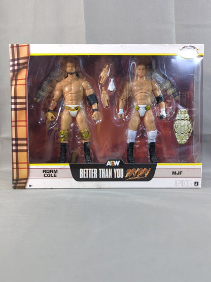★BETTER THAN YOU BAY BAY★ Adam Cole & MJF ★Ringside Collectibles★