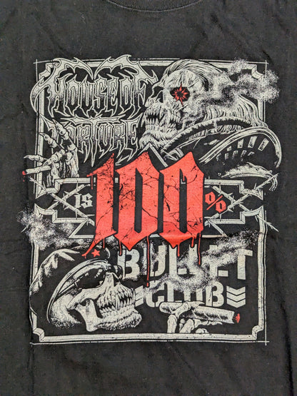 EVIL＆ディック東郷「HOUSE OF TORTURE IS 100% BULLET CLUB」Tシャツ