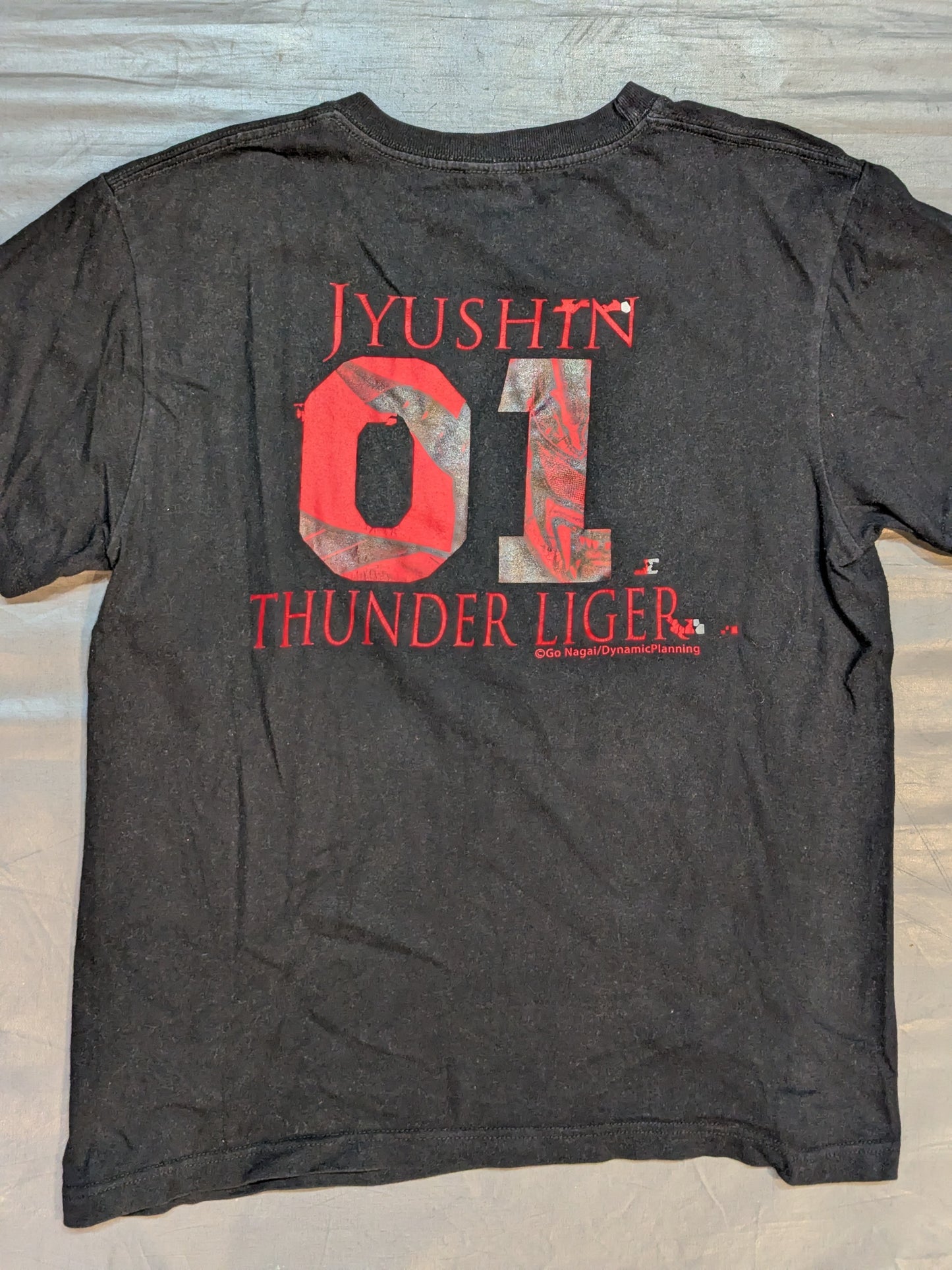 獣神サンダー・ライガーチャンネル「TEAM LIGER」Tシャツ(ブラック)