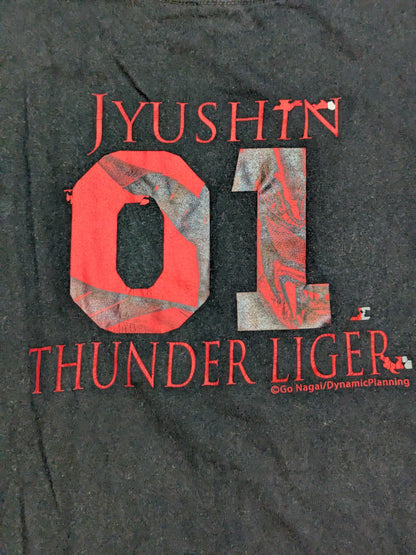 獣神サンダー・ライガーチャンネル「TEAM LIGER」Tシャツ(ブラック)