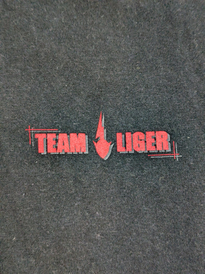 獣神サンダー・ライガーチャンネル「TEAM LIGER」Tシャツ(ブラック)