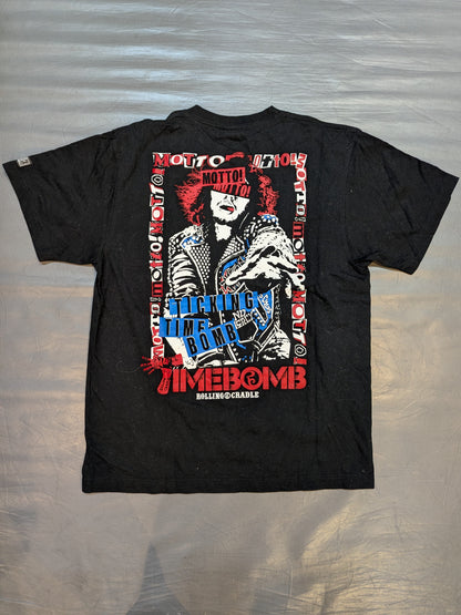 Hiromu Takahashi ×ROLLING CRADLE Pippippiepee! Dede! Dedede! Dede! Timer Dam Chichikkitck Boom!! T-shirt