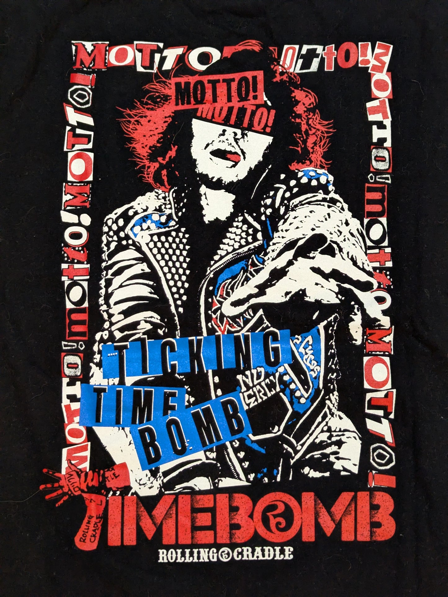 Hiromu Takahashi ×ROLLING CRADLE Pippippiepee! Dede! Dedede! Dede! Timer Dam Chichikkitck Boom!! T-shirt