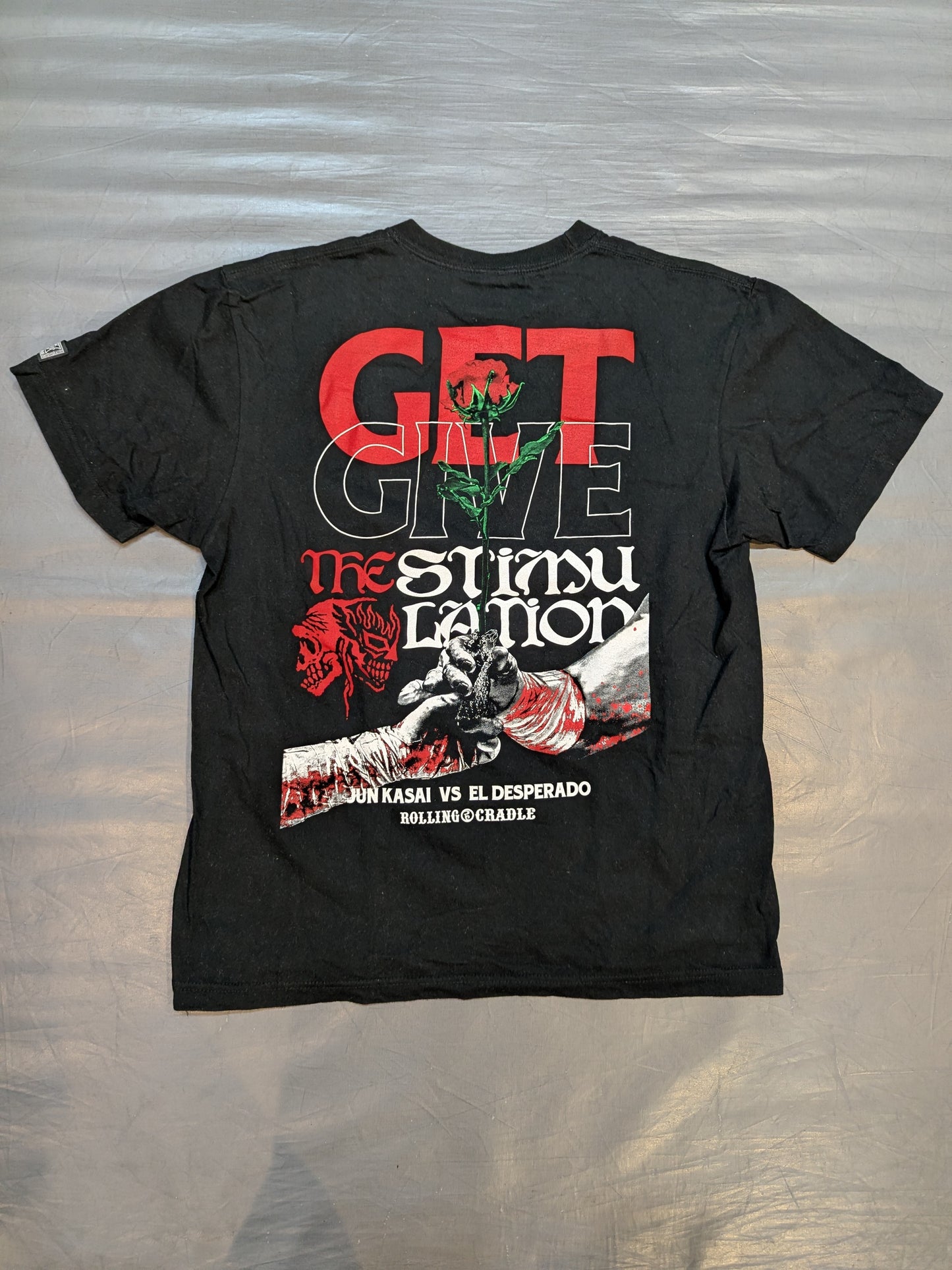 El Desperado ×Jun Kasai  "Special Single Match" Commemorative T-Shirt