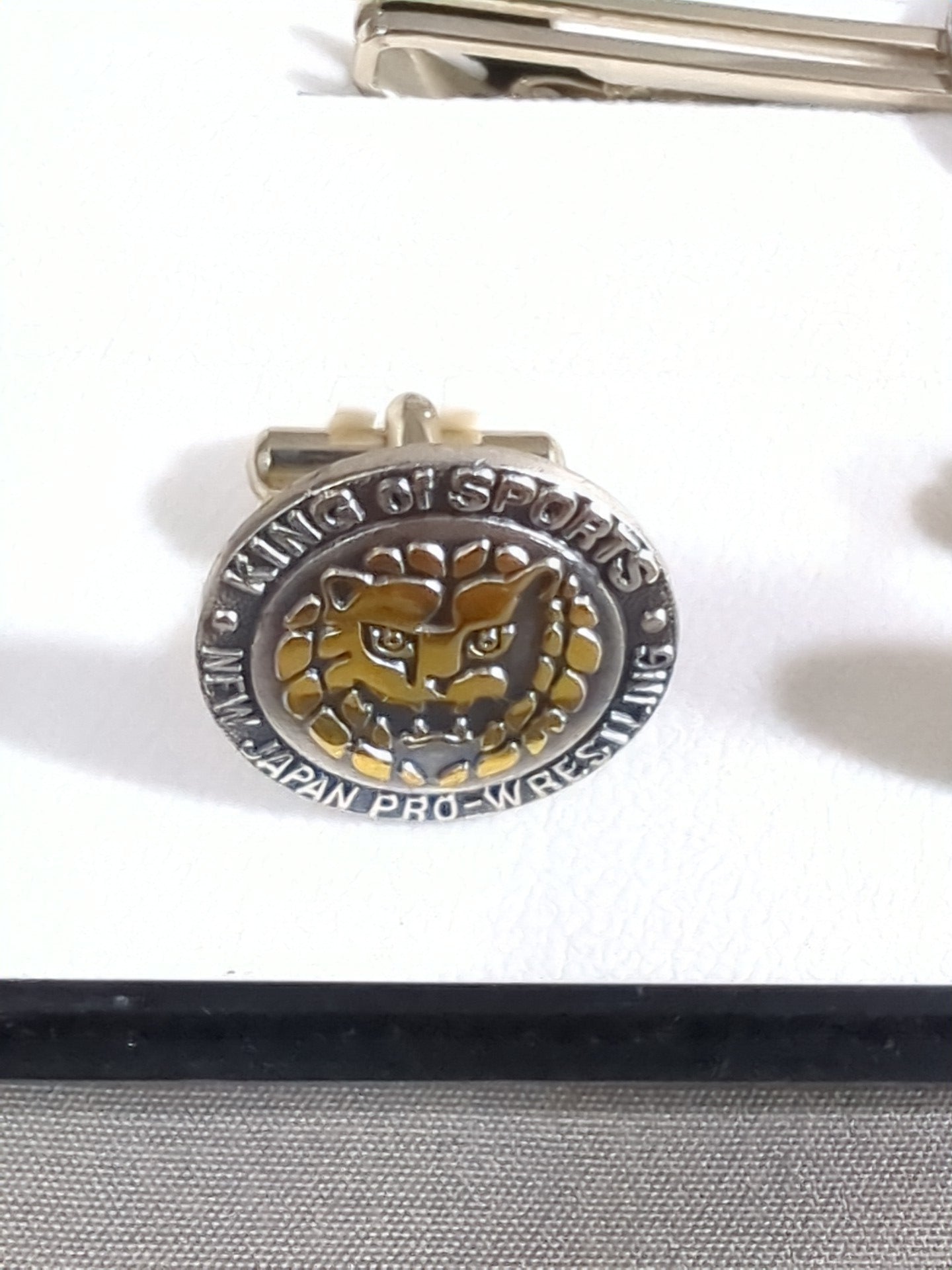 ライオンマーク カフスボタン＆ネクタイピンセット