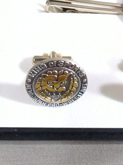 ライオンマーク カフスボタン＆ネクタイピンセット
