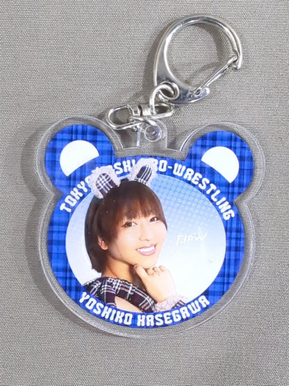 長谷川美子 東京女子プロレス アクリルキーホルダー