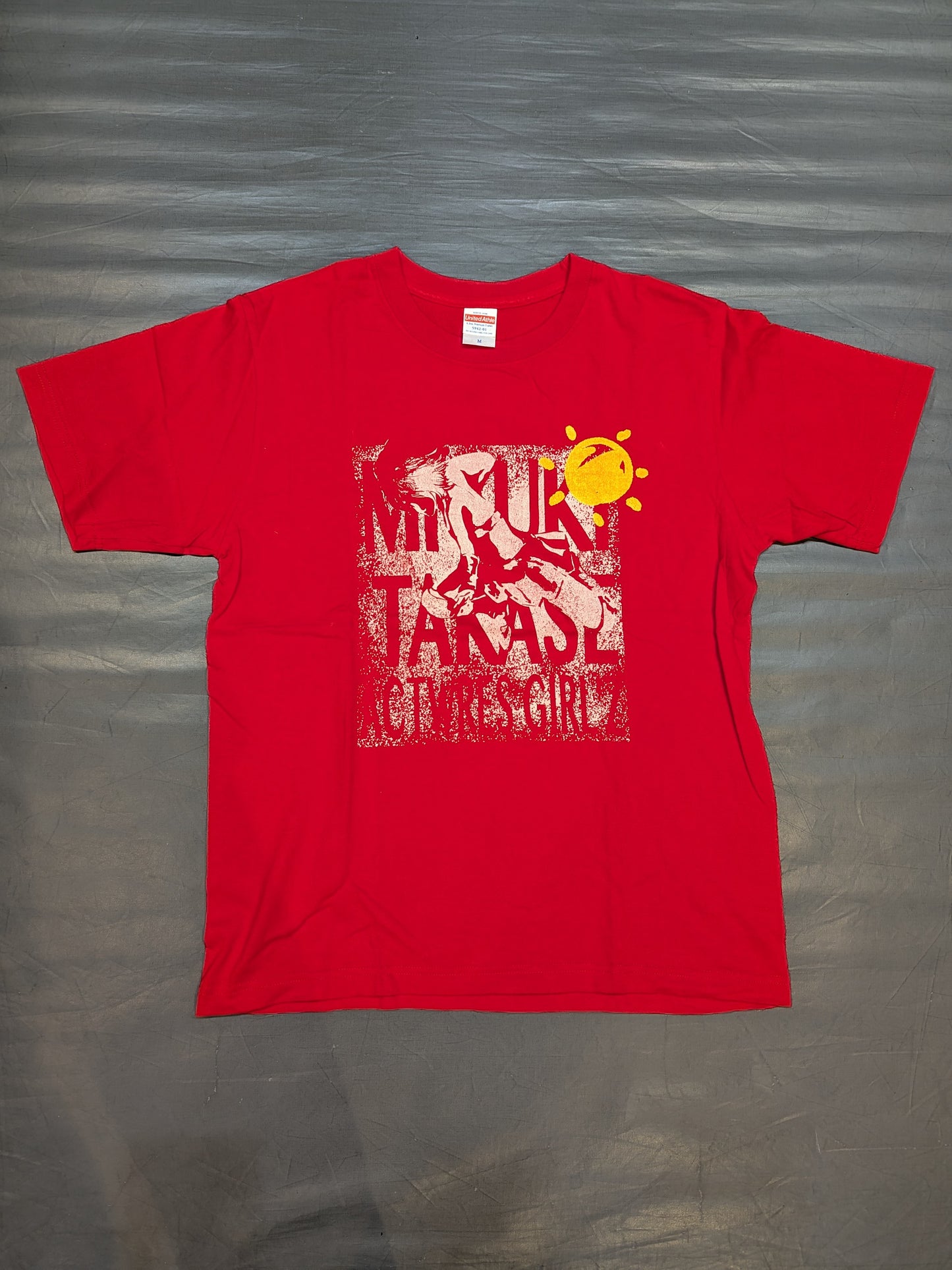 高瀬みゆき「アクトレスガールズ」Tシャツ①(レッド)