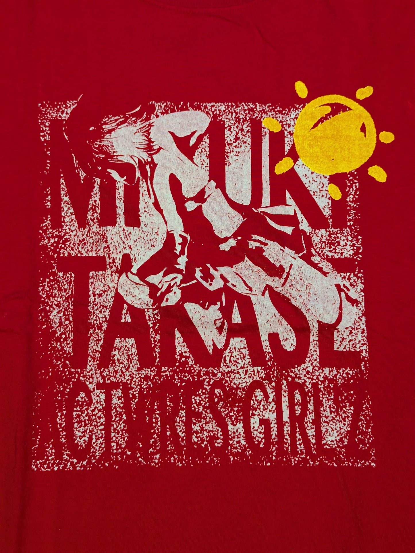 高瀬みゆき「アクトレスガールズ」Tシャツ①(レッド)