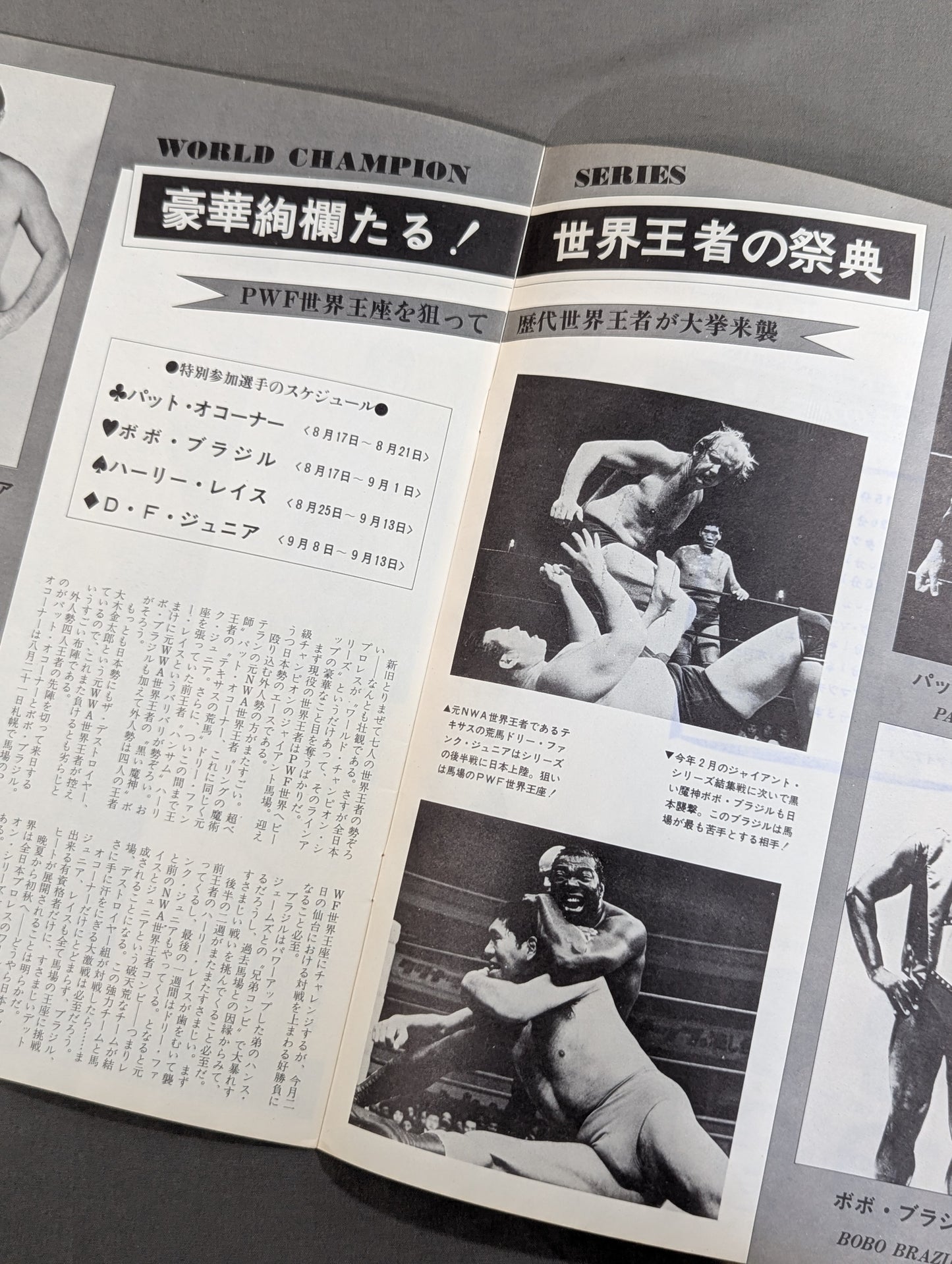 73ワールド・チャンピオン・シリーズ【開幕戦】