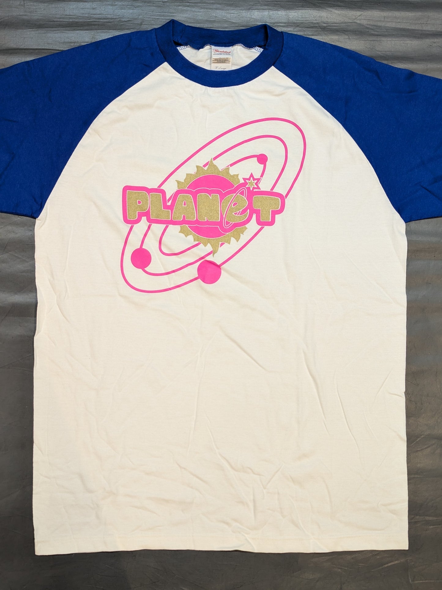 【紫雷イオ＆岩谷麻優＆翔月なつみ 直筆サイン入り】PLANET ラグランTシャツ