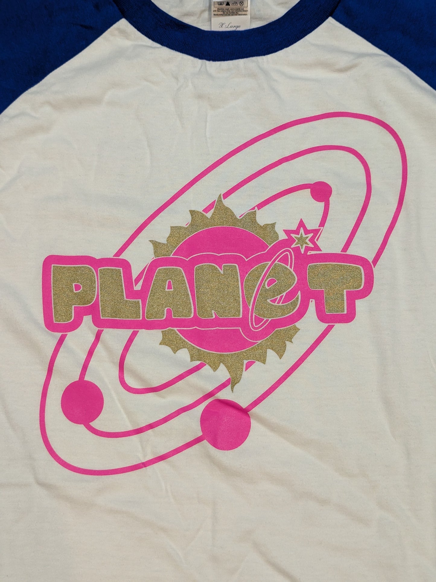 【紫雷イオ＆岩谷麻優＆翔月なつみ 直筆サイン入り】PLANET ラグランTシャツ