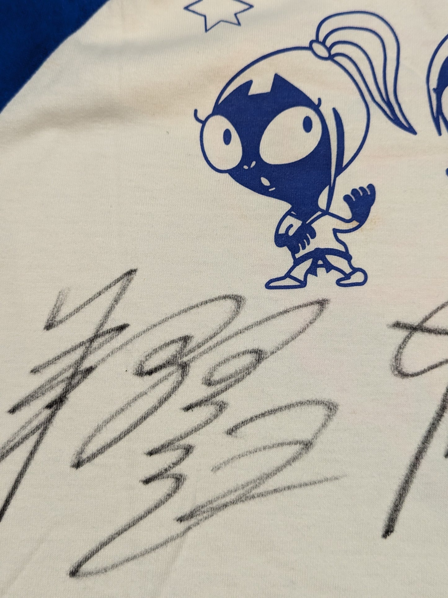 【紫雷イオ＆岩谷麻優＆翔月なつみ 直筆サイン入り】PLANET ラグランTシャツ