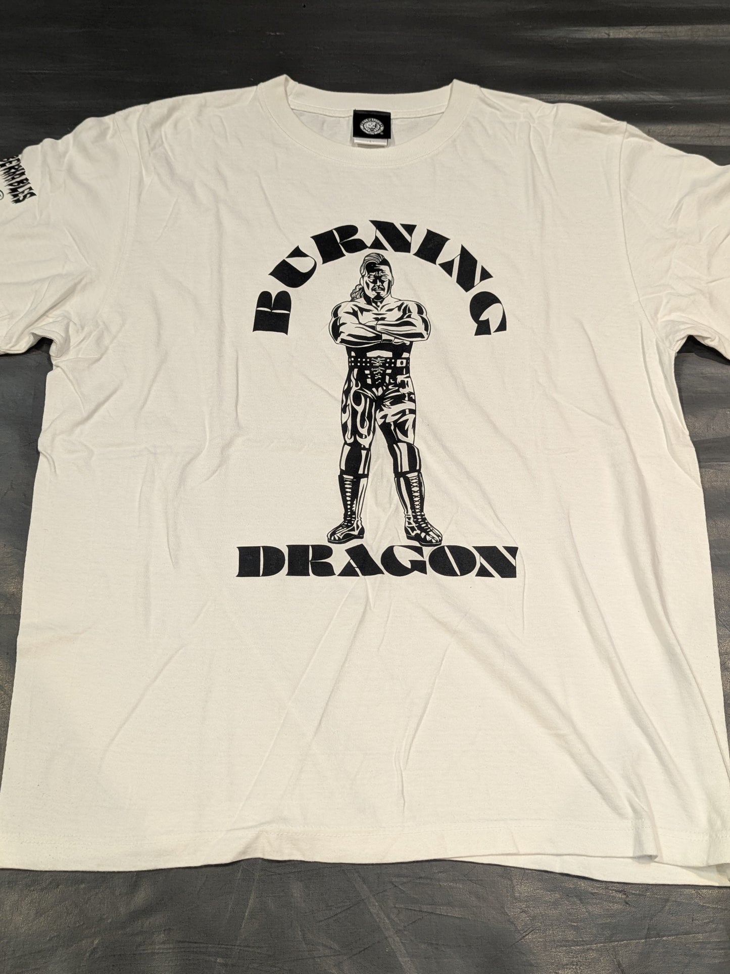 Shingo Takagi 'BURNING DRAGON' T-shirt (White)