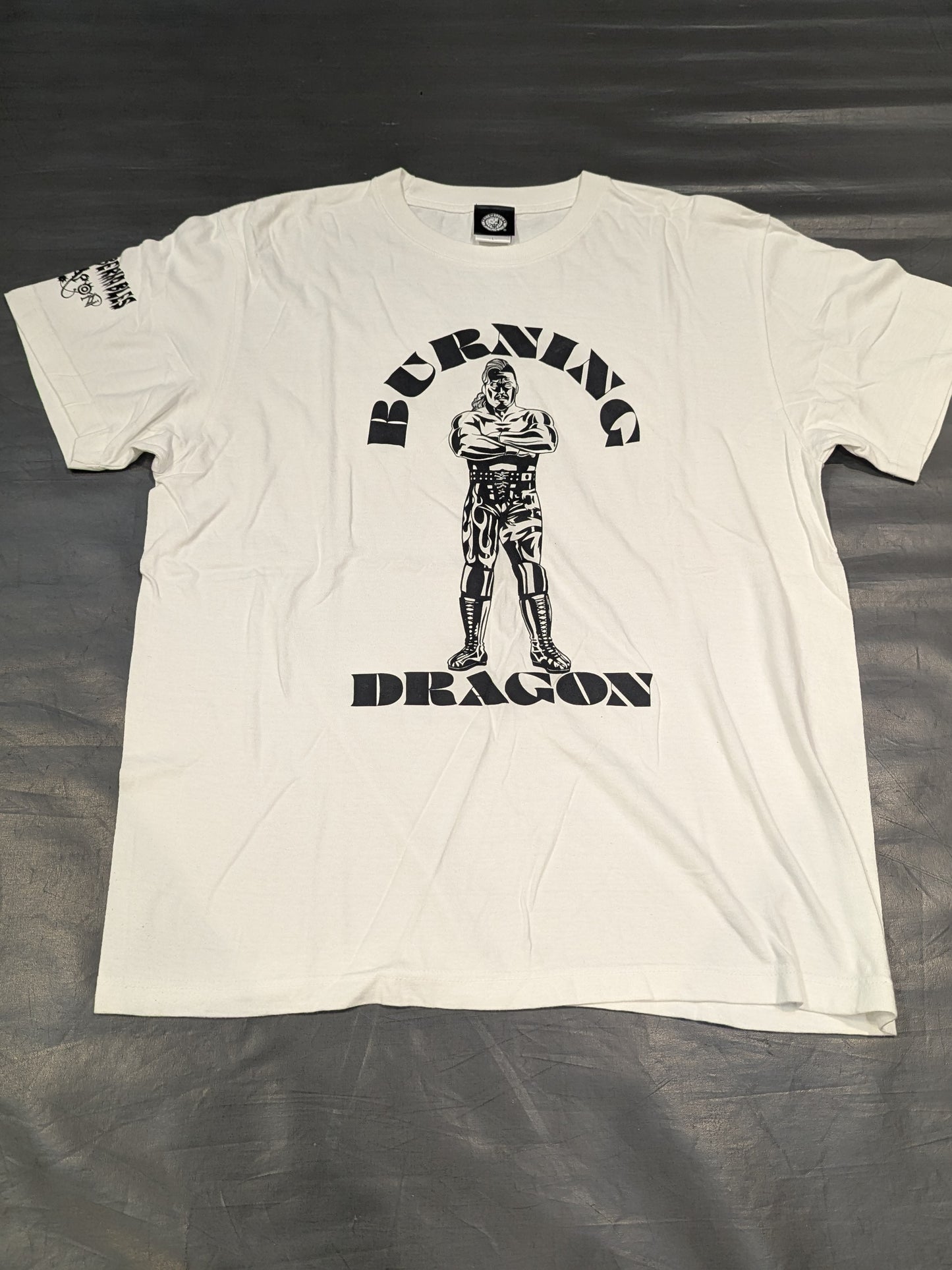 Shingo Takagi 'BURNING DRAGON' T-shirt (White)