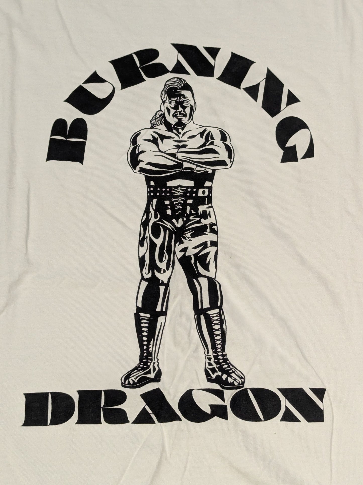 Shingo Takagi 'BURNING DRAGON' T-shirt (White)