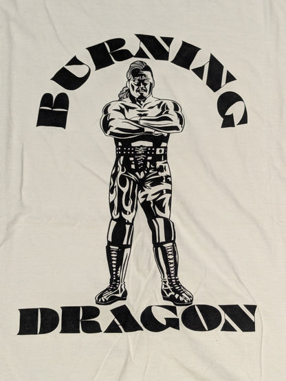 Shingo Takagi 'BURNING DRAGON' T-shirt (White)