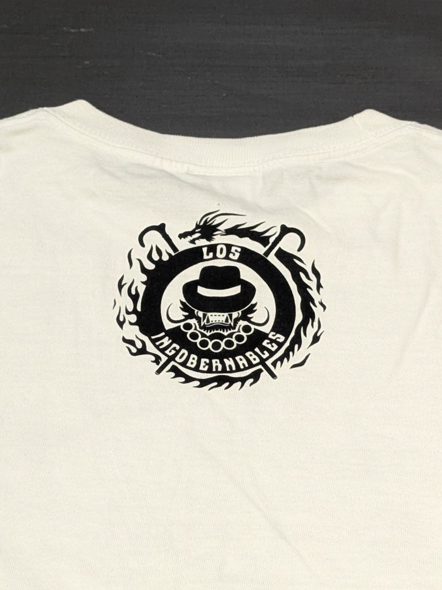 Shingo Takagi 'BURNING DRAGON' T-shirt (White)