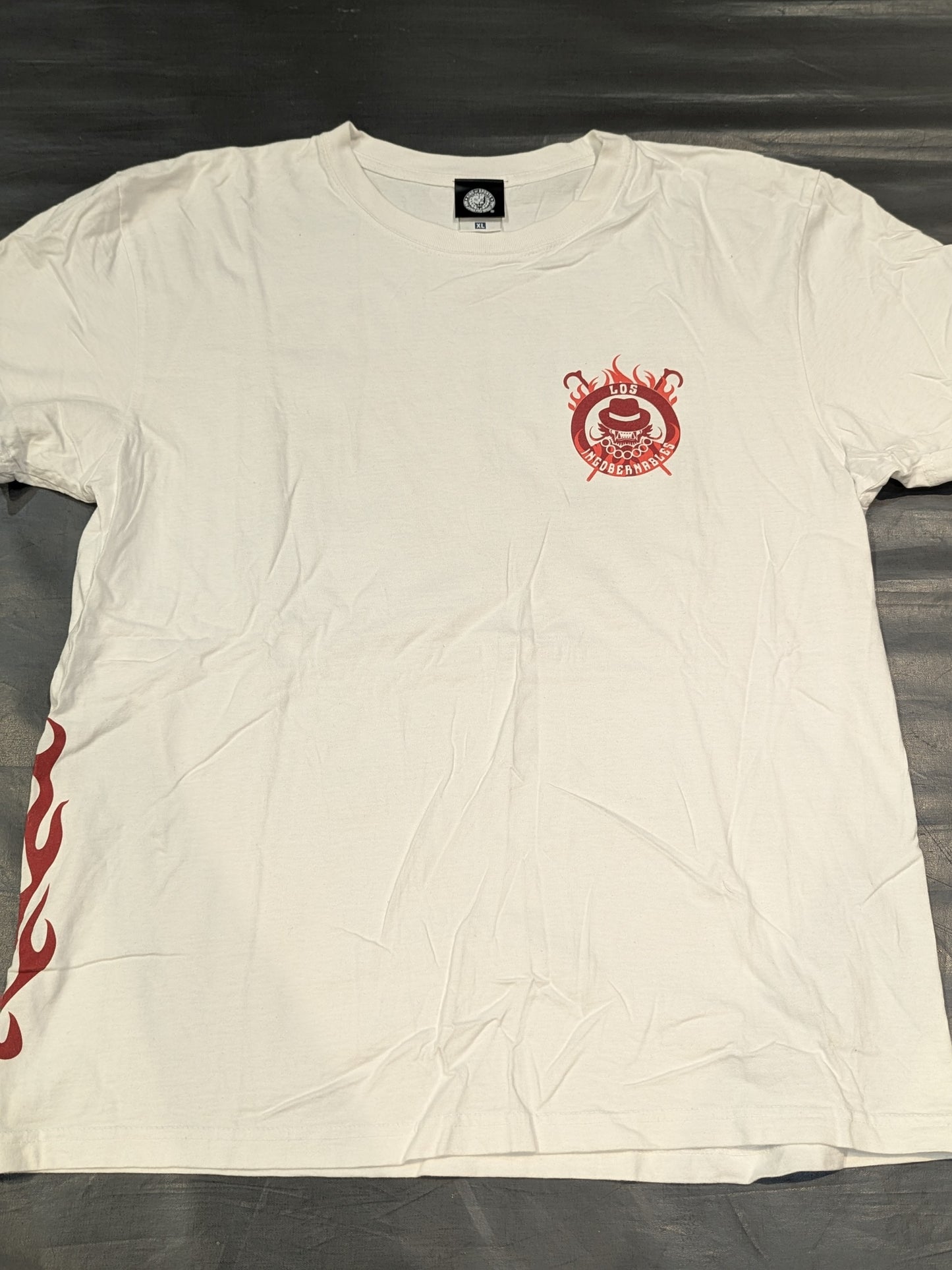 Shingo Takagi  "RAMPAGE DRAGON" T-Shirt (2) (White)