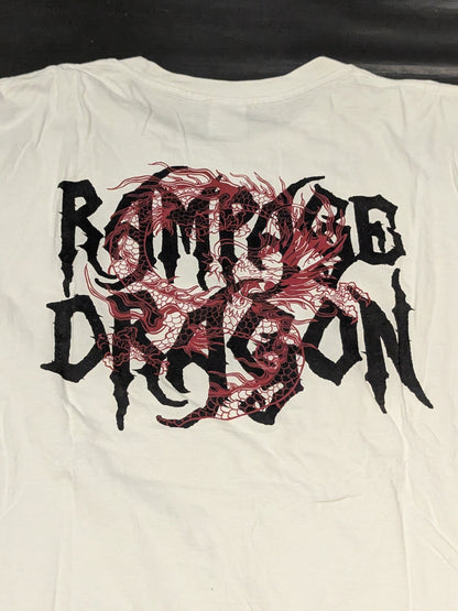 Shingo Takagi  "RAMPAGE DRAGON" T-Shirt (2) (White)