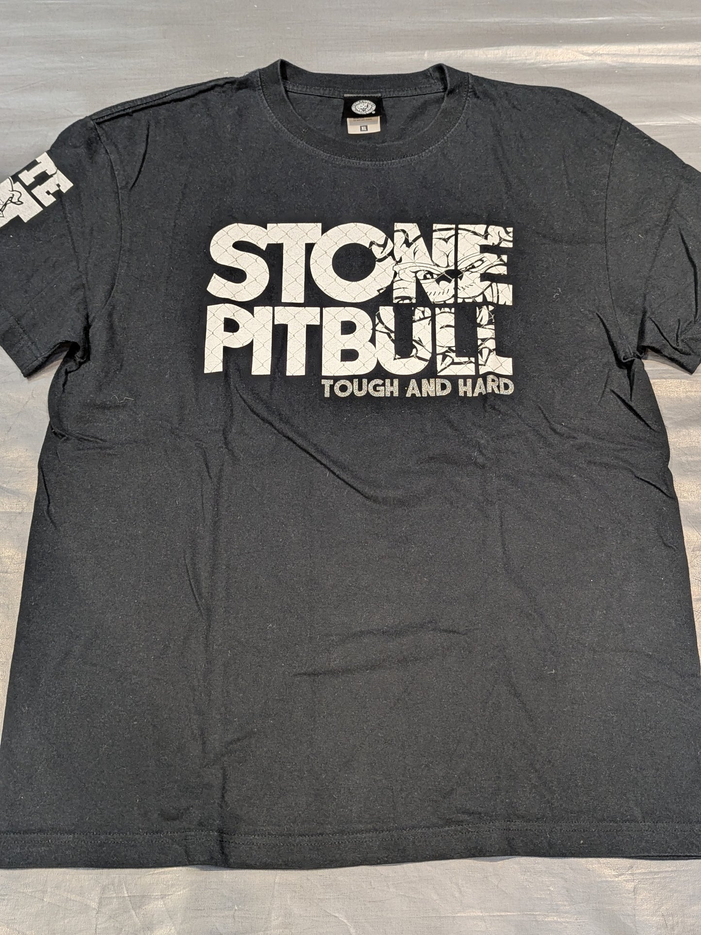 Tomohiro Ishii 'STONE PITBULL TOUGH AND HARD' T-Shirt (1) (Black)