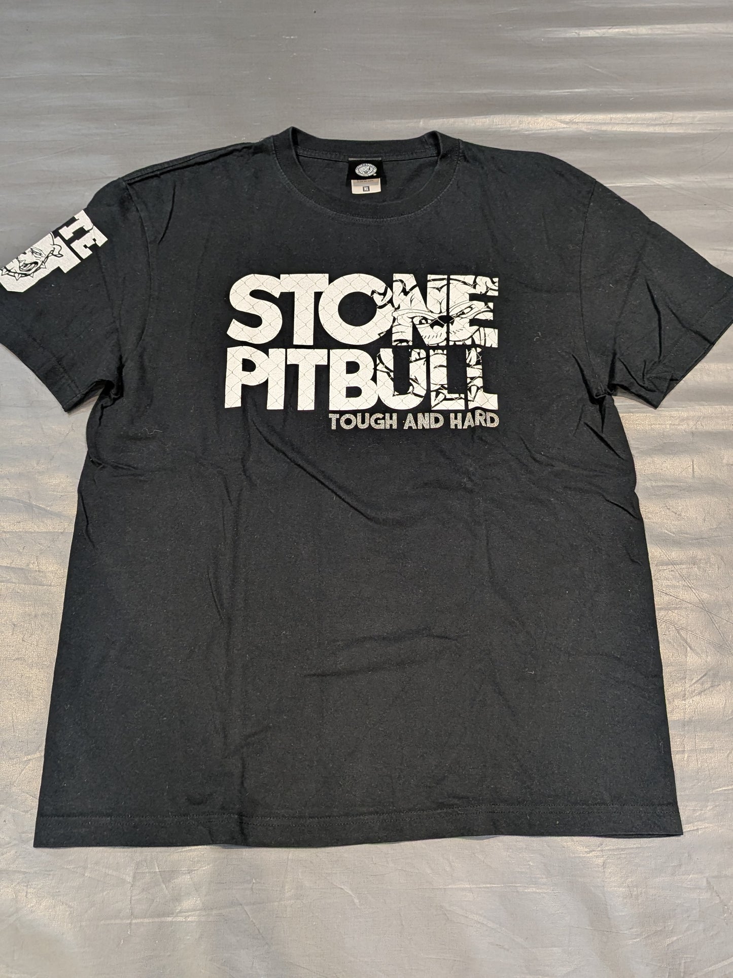 Tomohiro Ishii 'STONE PITBULL TOUGH AND HARD' T-Shirt (1) (Black)