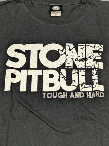 Tomohiro Ishii 'STONE PITBULL TOUGH AND HARD' T-Shirt (1) (Black)