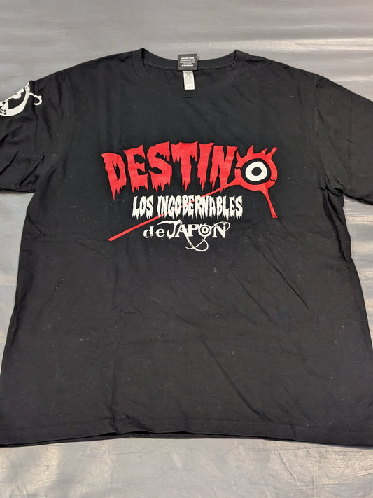 Tetsuya Naito "DESTINO" T-shirt (Black)