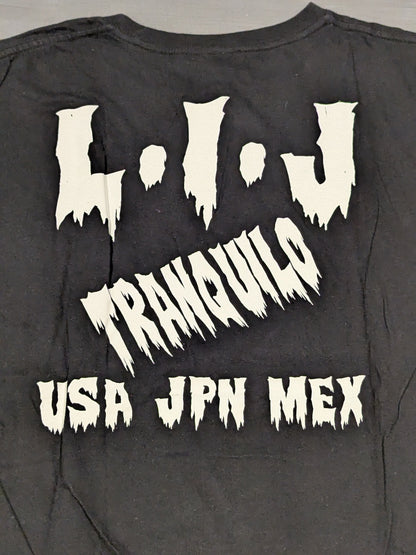 L・I・J Tシャツ③(ブラック×ホワイト)
