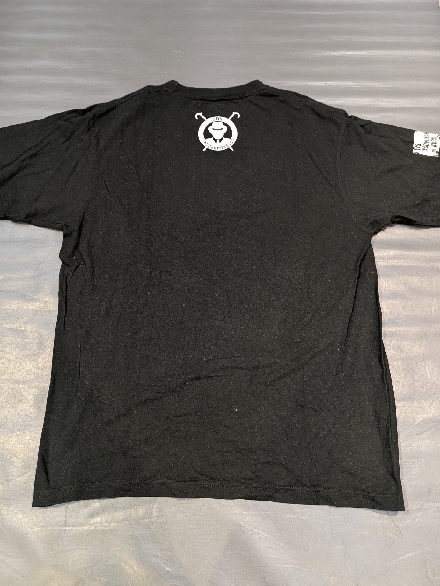 L.I.J. T-shirt (12) (Black× White)