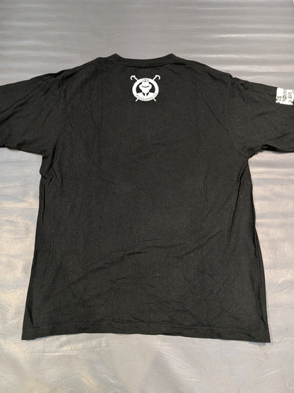 L.I.J. T-shirt (12) (Black× White)