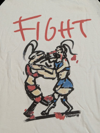 テクラ「FIGHT」Tシャツ