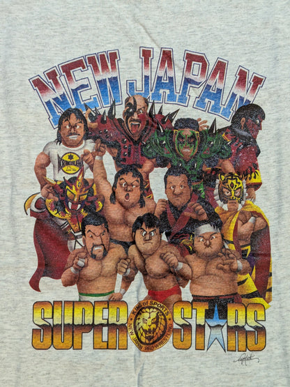 NEW JAPAN SUPER STARS Nagatoshi Sakai Illustration T-shirt