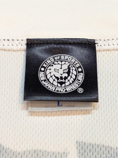 BUSHI  Baseball shirt (white×navy)